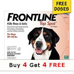 Frontline Top Spot Extra Large Dogs 89-132lbs (Red) Buy 1 Get 1 Free
Frontline Top Spot Extra Large Dogs 89-132lbs (Red) Buy 1 Get 1 Free
