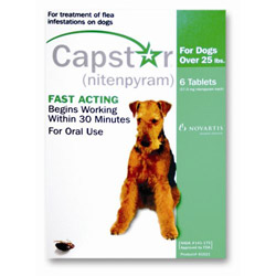 Capstar Large Dog 57 Mg 25.1-125 Lbs Green 12 Tablet