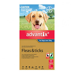 K9 Advantix Extra Large Dogs Over 55 Lbs (blue) 6 Doses