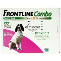Frontline Plus (Known as Frontline Combo) Large Dog 45-88lbs Purple 3 Doses Frontline Plus (Known as Frontline Combo) Large Dog 45-88lbs Purple 3 Doses