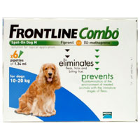 Frontline Plus (known As Frontline Combo) Medium Dogs 12 Doses