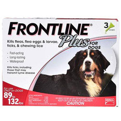 

Frontline Plus for XL Dogs over 89 lbs (Red) 12 Months