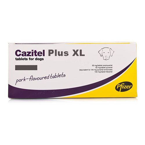 

Cazitel Plus Xl Tablets For Large Dogs 2 Tablet