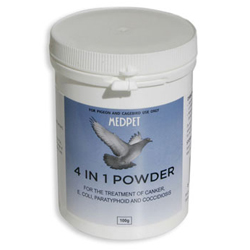 

Medpet 4 In 1 Powder For Pigeons And Caged Birds 100 Gm 1 Pack