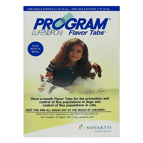 

Program Flavor Tabs Medium Dogs 14.8 - 44lbs (Brown) 6 Tablet