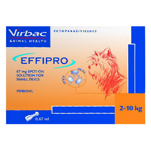 

Effipro Spot On For Dogs Up To 22 Lbs. 4 Pack