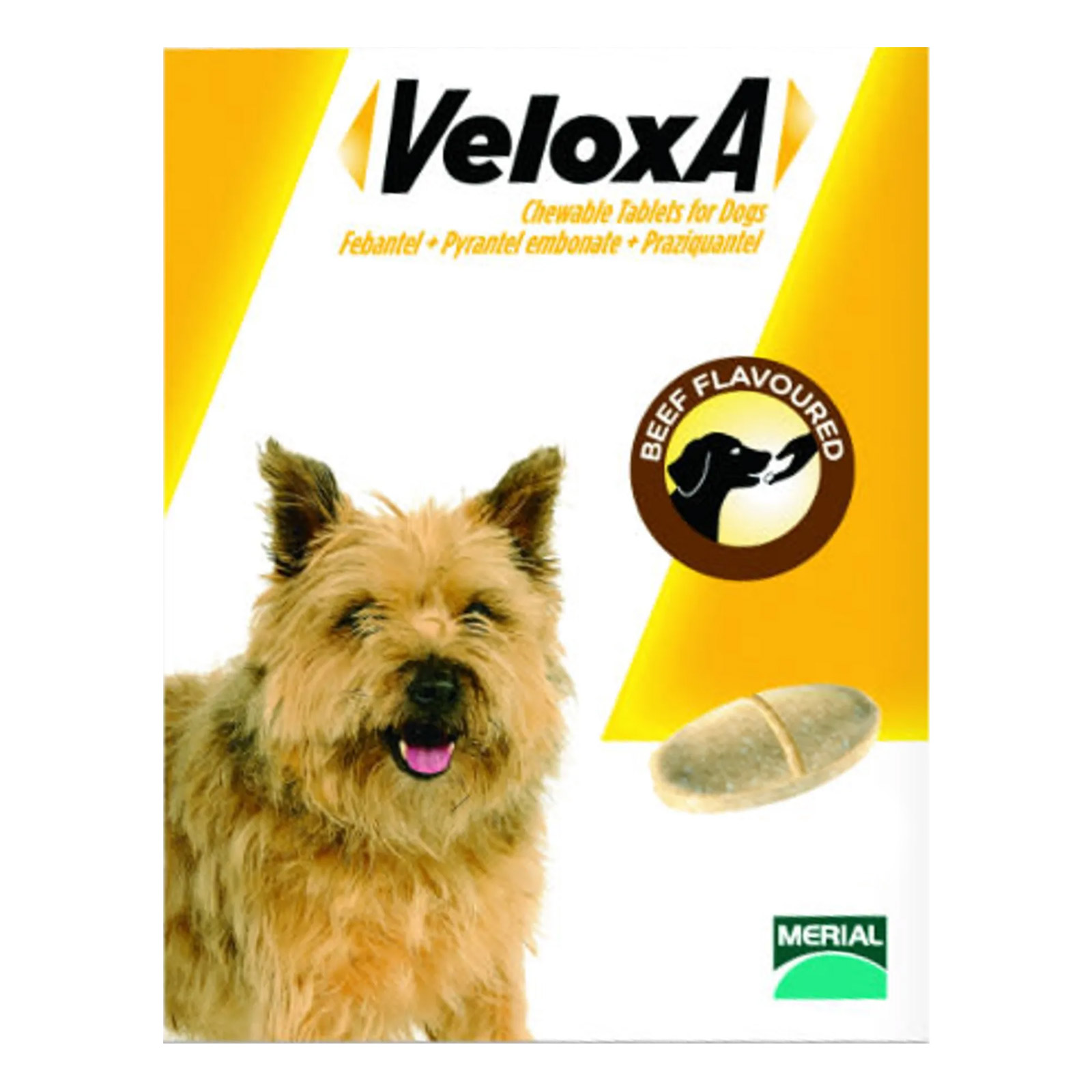 

Veloxa Chewable Tablets For Small/Medium Dogs Up To 10 Kg 2 Tablet