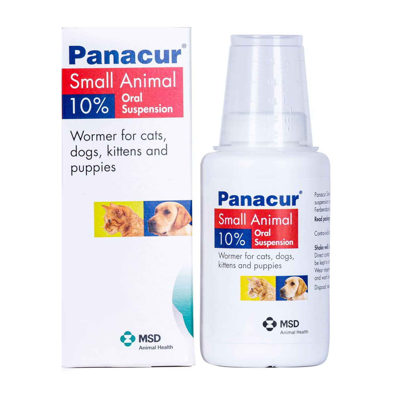 

Panacur Oral Suspension For Dogs/Cats 100 Ml