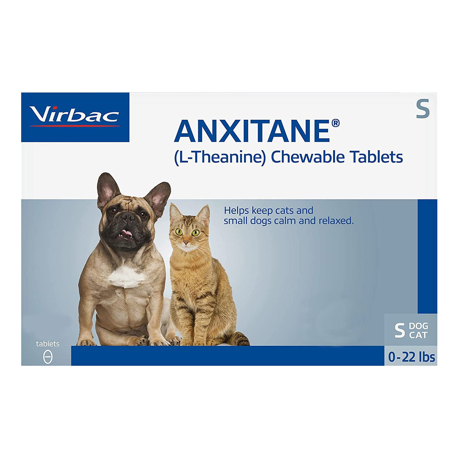 

Anxitane Chewable Tablets For Small Cats & Dogs 30 Tablet