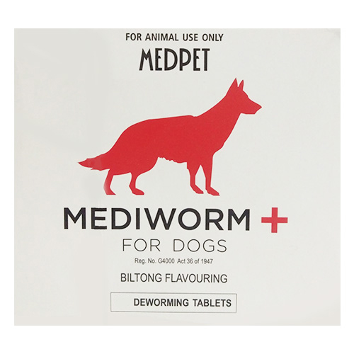 PetCareSupplies.com Mediworm Plus For Dogs 22 Lbs (10 Kg) 8 Tablet