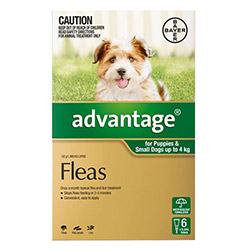 advantage flea control for dogs