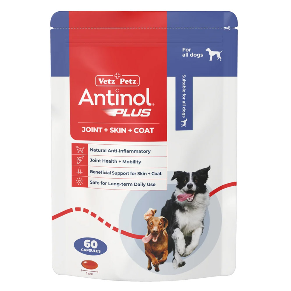 Antinol Plus Capsules For Dogs 60 Capsules