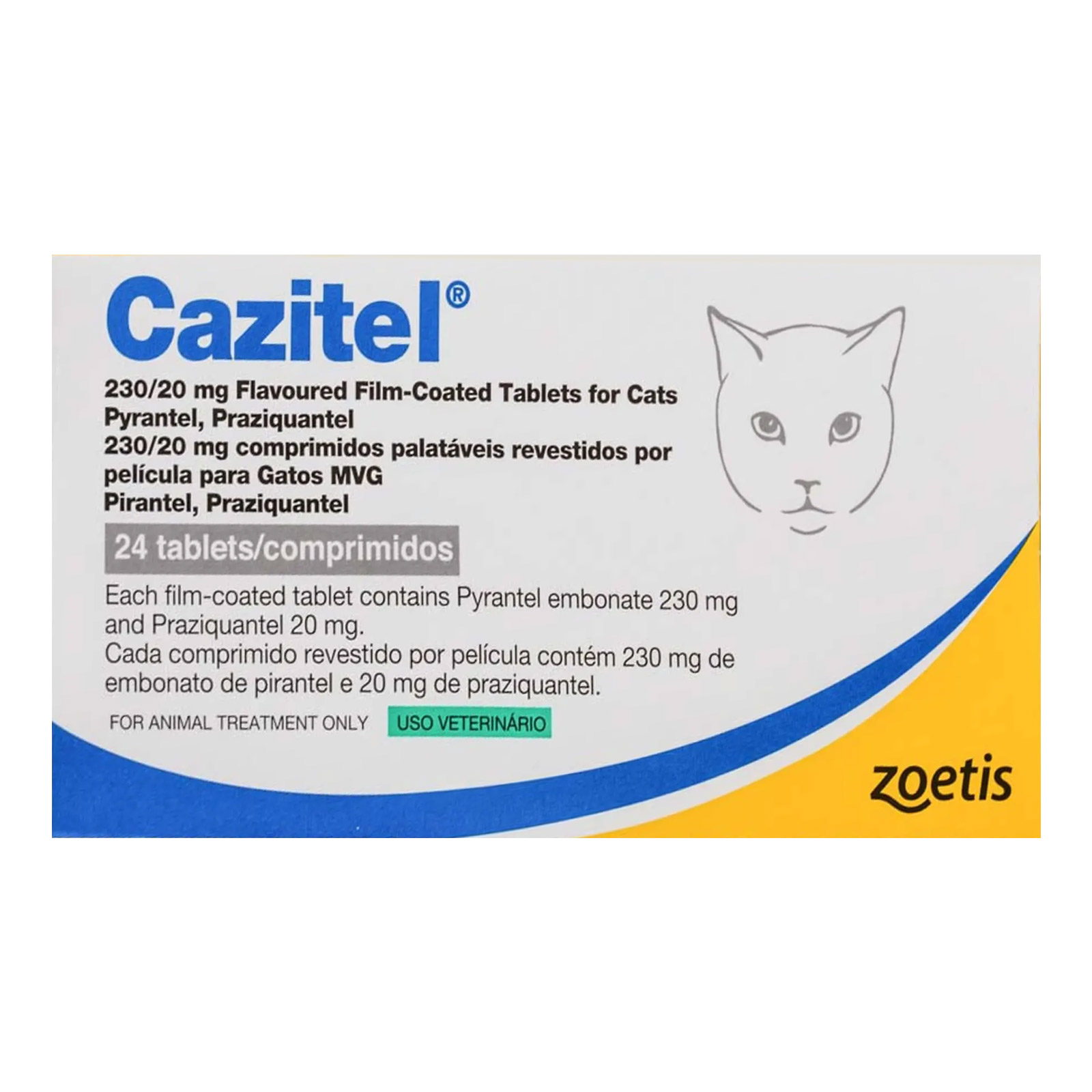 

Cazitel Tablets For Cats 2 Tablet