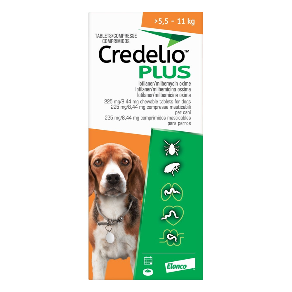 

Credelio Plus For Medium Dog 5.5-11kg 12 Chews
