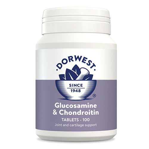 

Glucosamine & Chondroitin Tablets For Dogs 100 Tablet