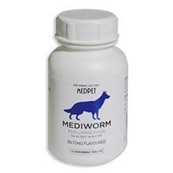 

Mediworm For Large Dogs (22-88 Lbs) 8 Tablet