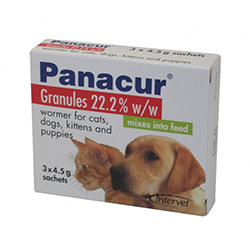 

Panacur Granules 4.5 Gm 6 Sachet