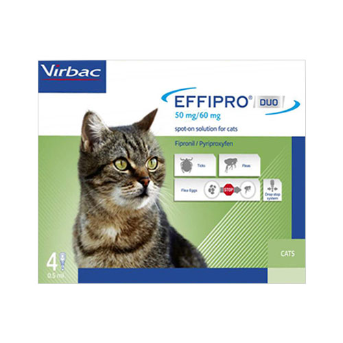 

Effipro Duo Spot-On For Cats 4 Pack