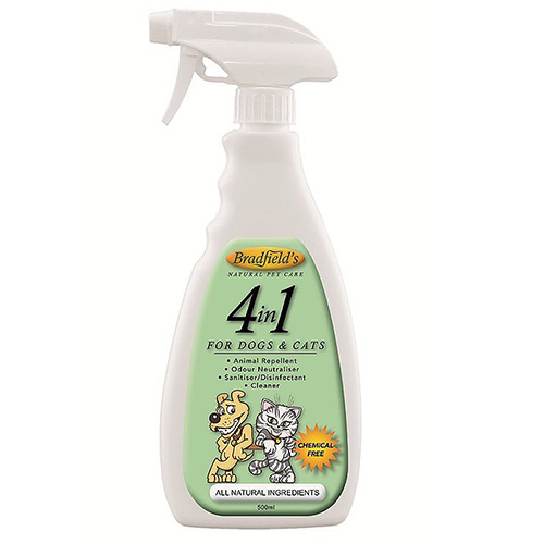 

Bradfield's 4 In 1 Spray For Dogs & Cats 500 Ml