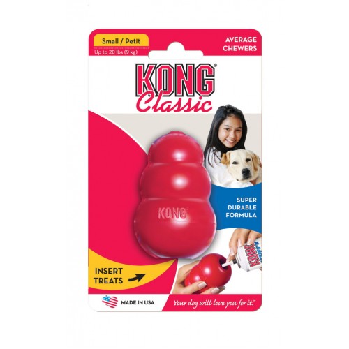 

Kong Classic Chew Dog Toy Red Small 1 Piece