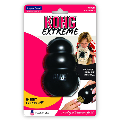 

Kong Extreme Black Dog Toy Large 1 Piece