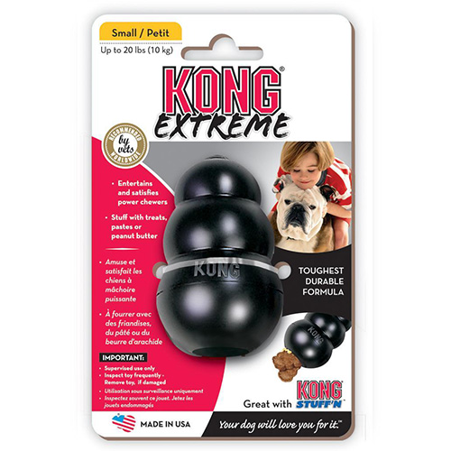 

Kong Extreme Black Dog Toy Small 1 Piece