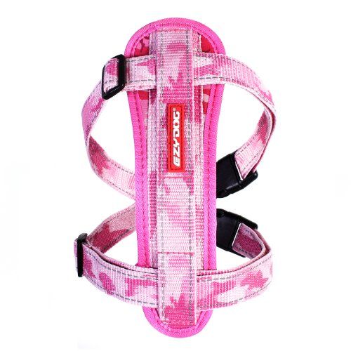 

Ezydog Chest Plate Harness Pink/Camo 1 Small