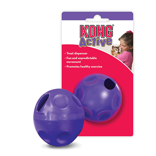 

Kong Active Treat Ball For Cats 1 Piece