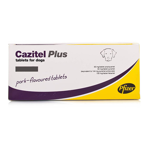 

Cazitel Plus For Small And Medium Dogs 22 Lbs (10 Kg) 4 Tablet
