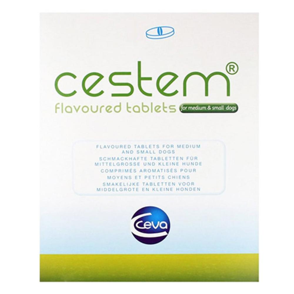 Cestem Flavor Tablets For Small & Medium Dogs 2 Tablet