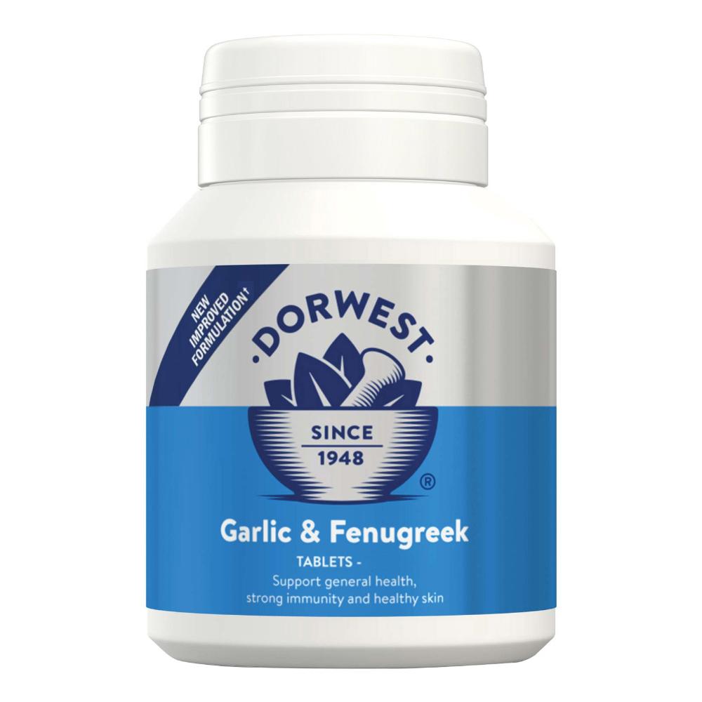 Dorwest Garlic & Fenugreek Tablets For Dogs 100 Tablets