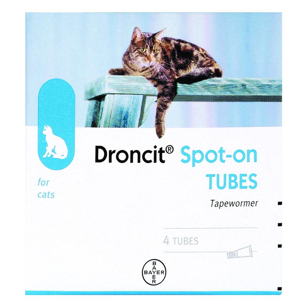Droncit Spot-On For Cats 8 Pack