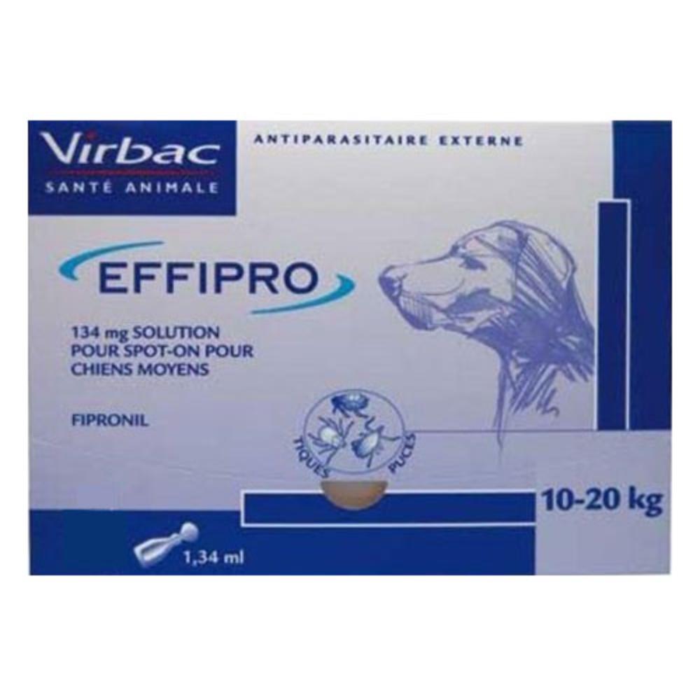 

Effipro Spot On For Dogs 23 To 44 Lbs. 4 Pack