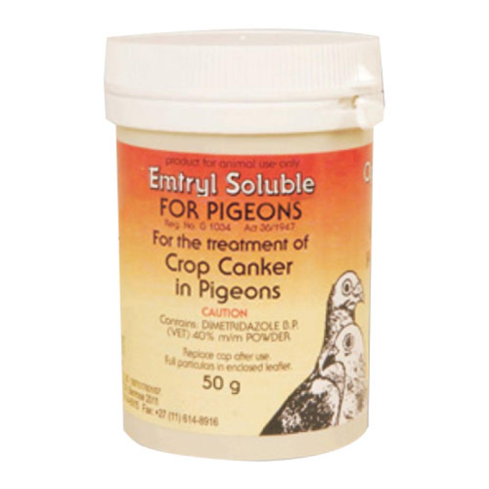 Emtryl Soluble Powder For Pigeons Only 50 Gm