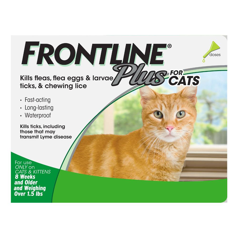 Frontline Plus For Cats 3 Doses