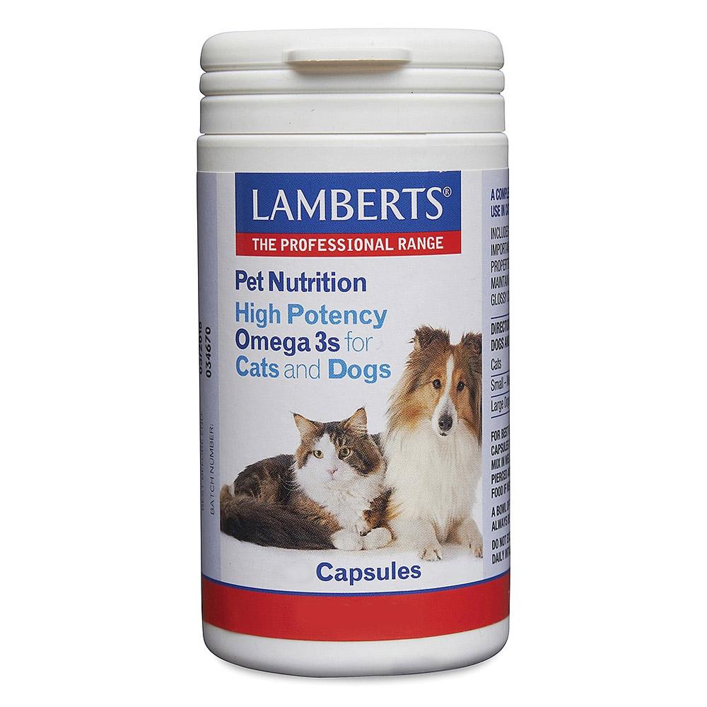 

Lamberts High Potency Omega 3s For Dogs 120 Tablet