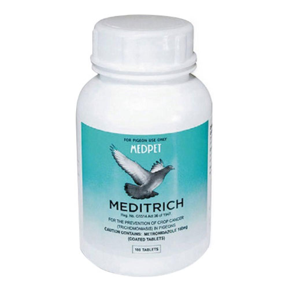 Meditrich For Pigeons 100 Tablets 1 Pack