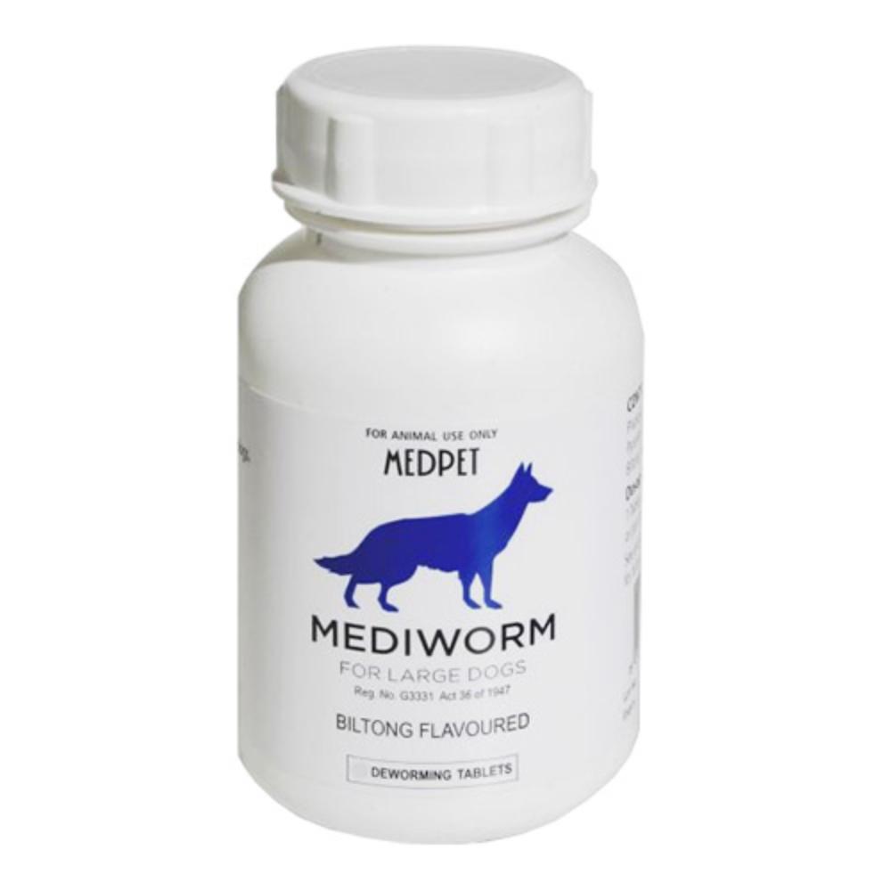 Mediworm For Large Dogs 22-88 Lbs 4 Tablet
