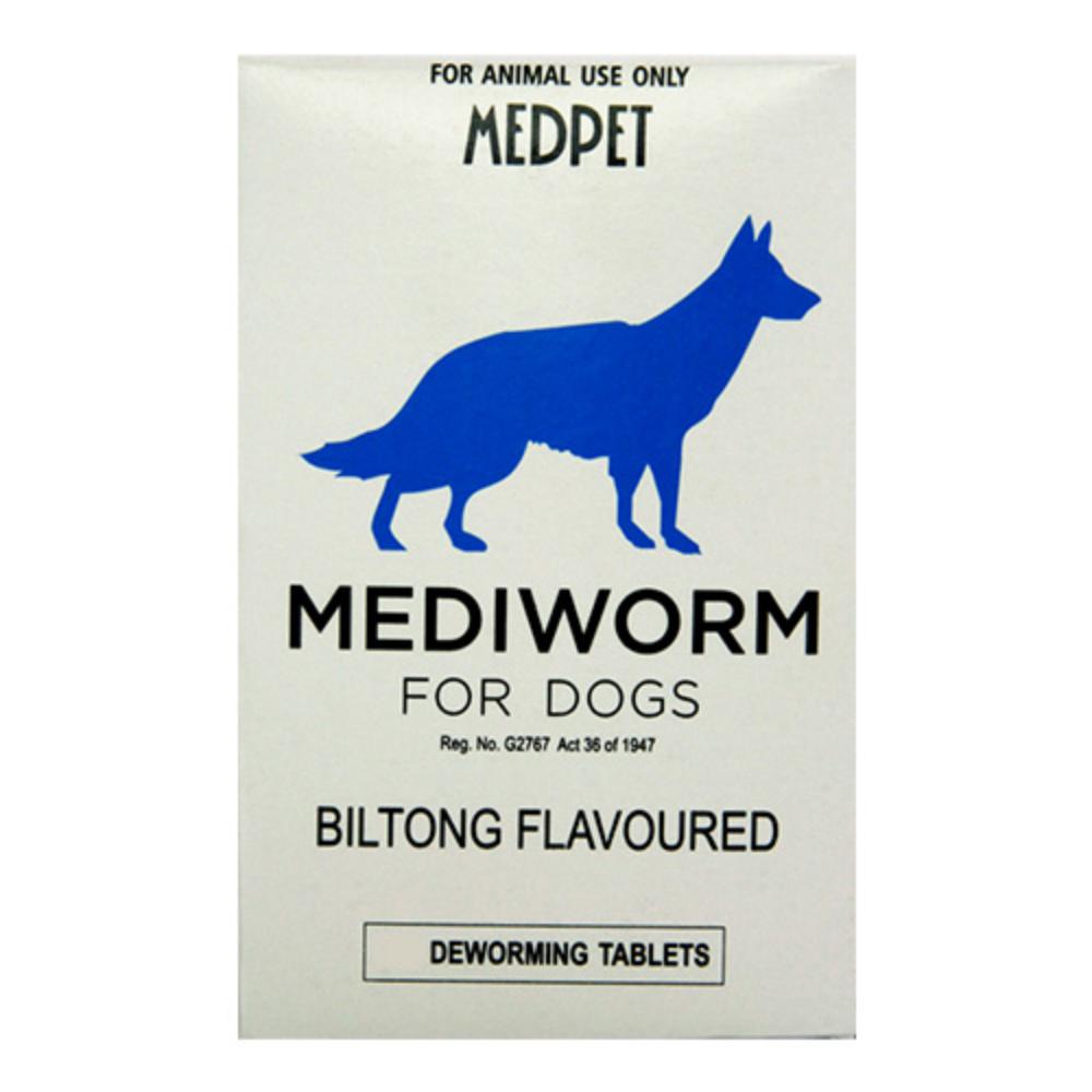Mediworm For Small & Medium Dogs 10-22 Lbs 4 Tablet