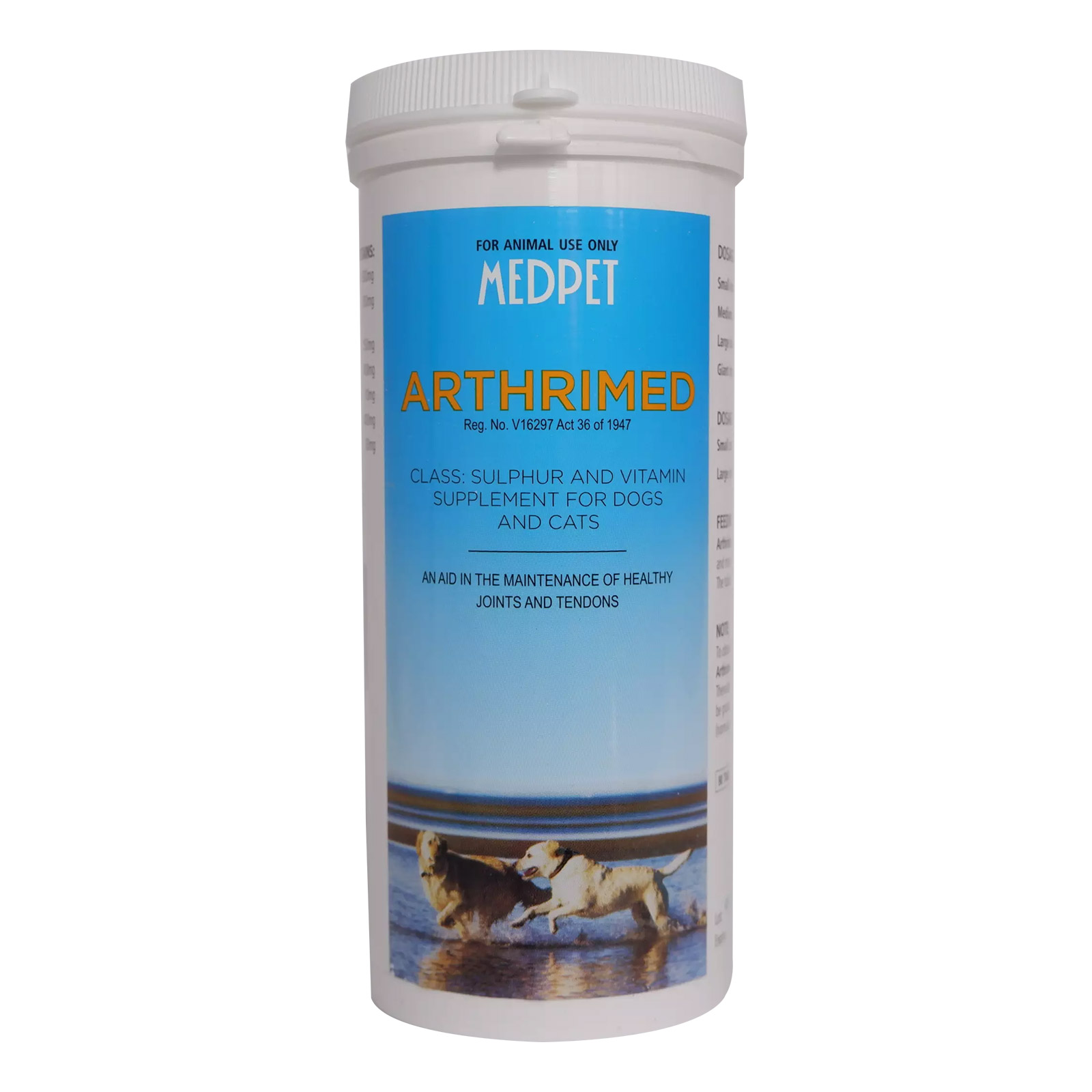 

Arthrimed Tablets For Dogs & Cats 90 Tablet