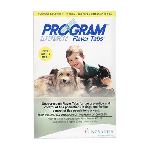 

Program Flavor Tabs Small Dogs 5.2 - 14.7 Lbs (Red) 6 Tablet