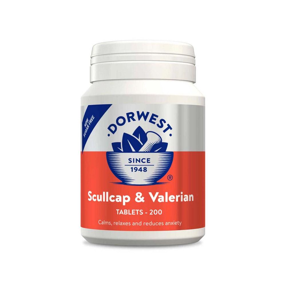 Scullcap & Valerian Tablets For Dogs And Cats 200 Tablets