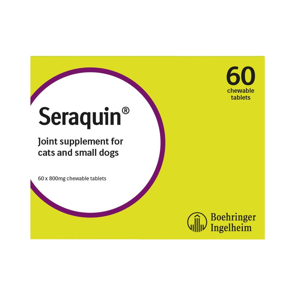 

Seraquin For Cats 800 Mg 60 Tablet