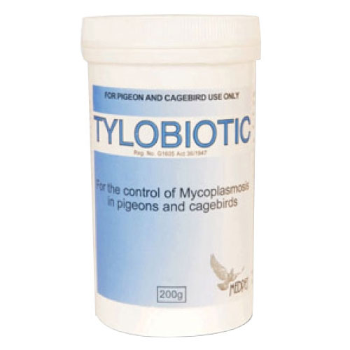 

Tylobiotic For Pigeon & Caged Birds 200 Gm