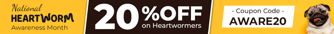 Heartworm Awareness Month Sale